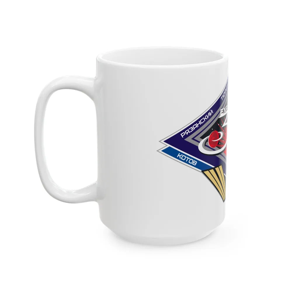 ISS Expedition 38 (NASA) White Coffee Mug-Go Mug Yourself