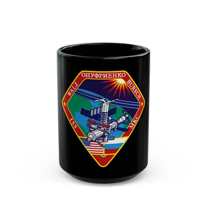 ISS Expedition 4 (NASA) Black Coffee Mug-15oz-Go Mug Yourself