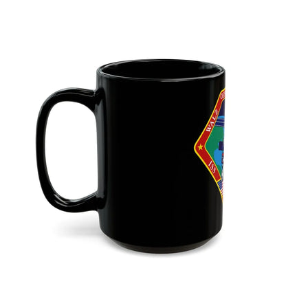 ISS Expedition 4 (NASA) Black Coffee Mug-Go Mug Yourself