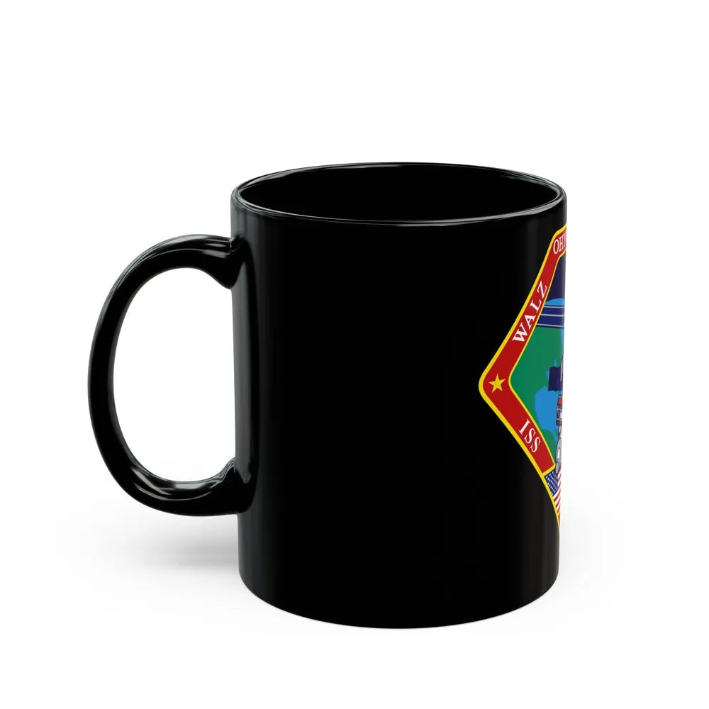 ISS Expedition 4 (NASA) Black Coffee Mug-Go Mug Yourself