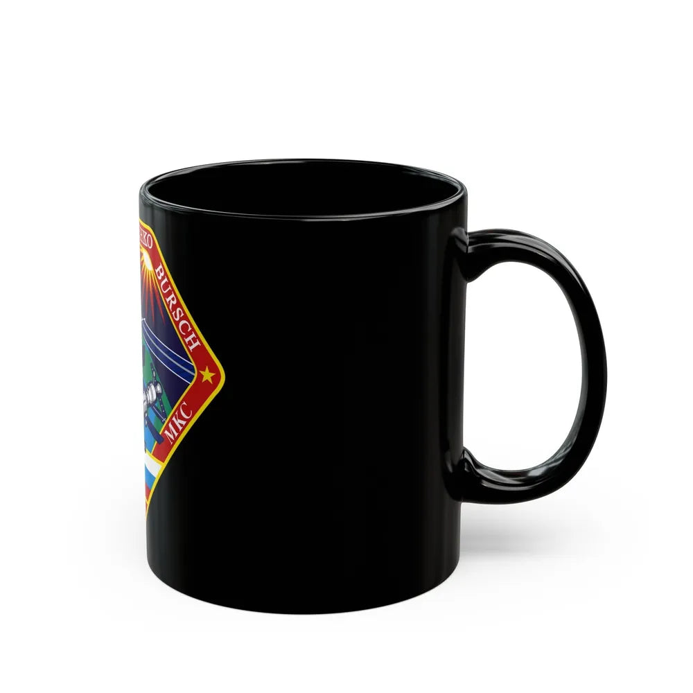 ISS Expedition 4 (NASA) Black Coffee Mug-Go Mug Yourself