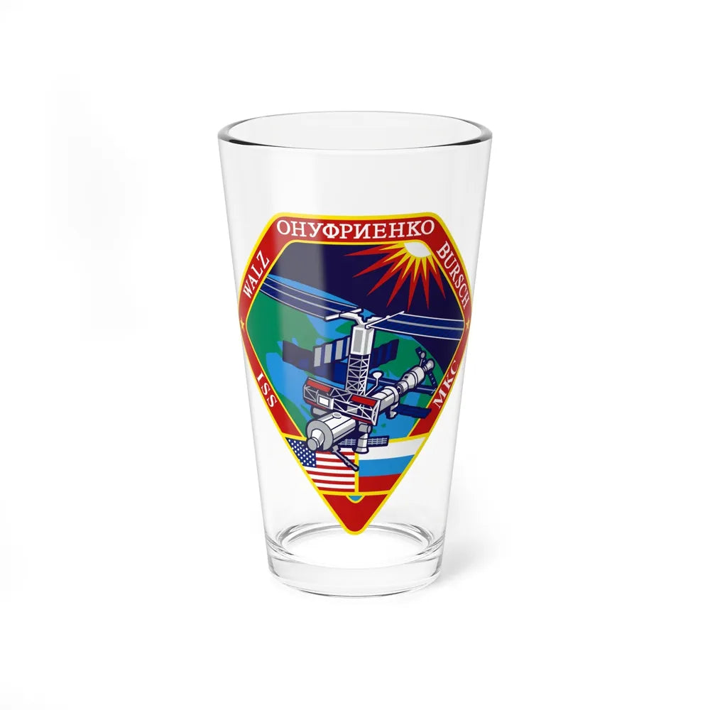 ISS Expedition 4 (NASA) Pint Glass 16oz-16oz-Go Mug Yourself