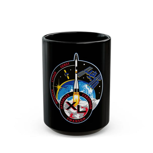 ISS Expedition 40 (NASA) Black Coffee Mug-15oz-Go Mug Yourself