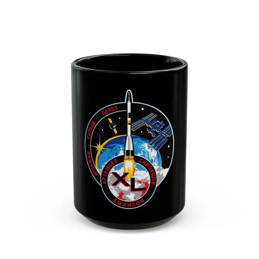 ISS Expedition 40 (NASA) Black Coffee Mug 15oz - Go Mug Yourself