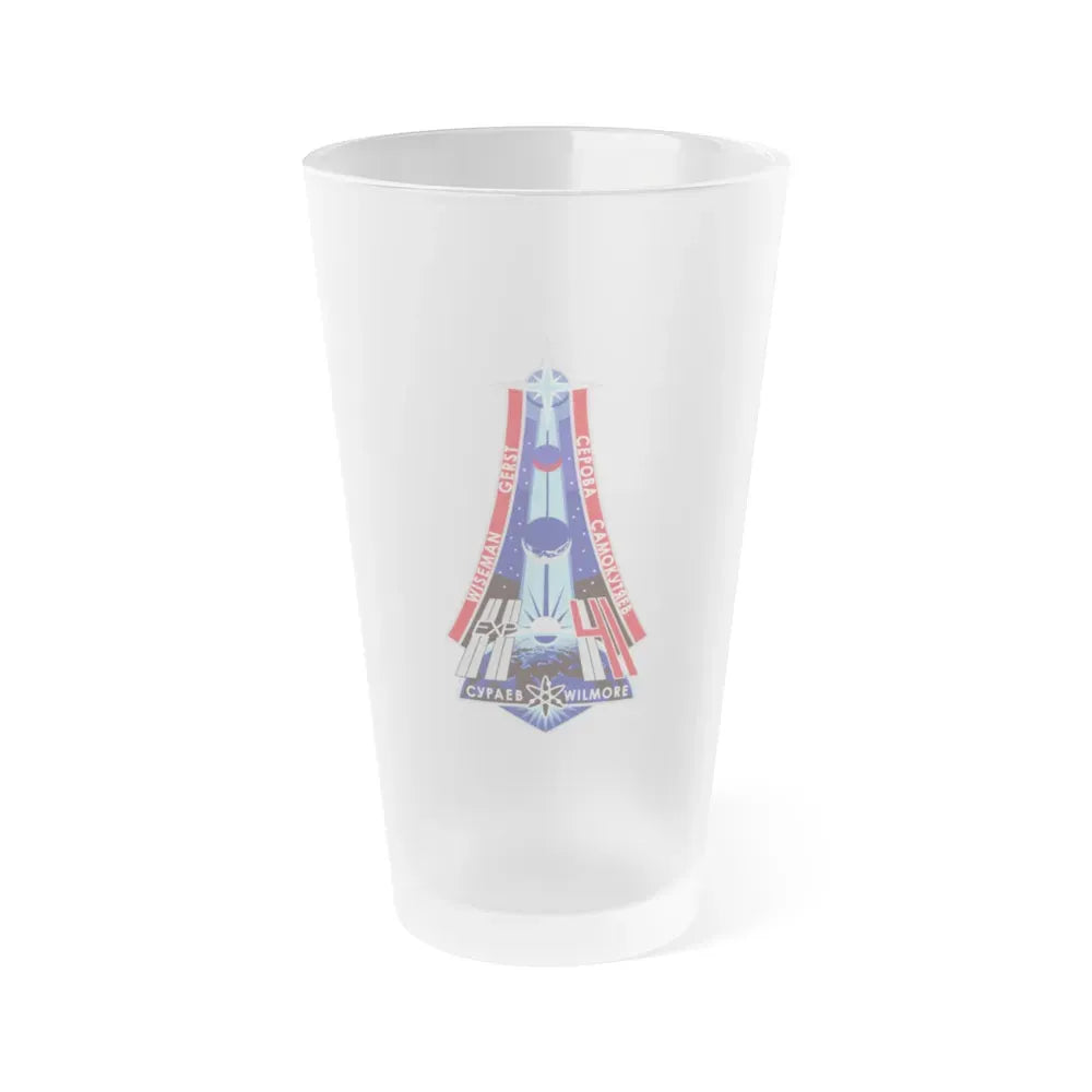ISS Expedition 41 (NASA) Frosted Pint Glass 16oz Default Title - Go Mug Yourself