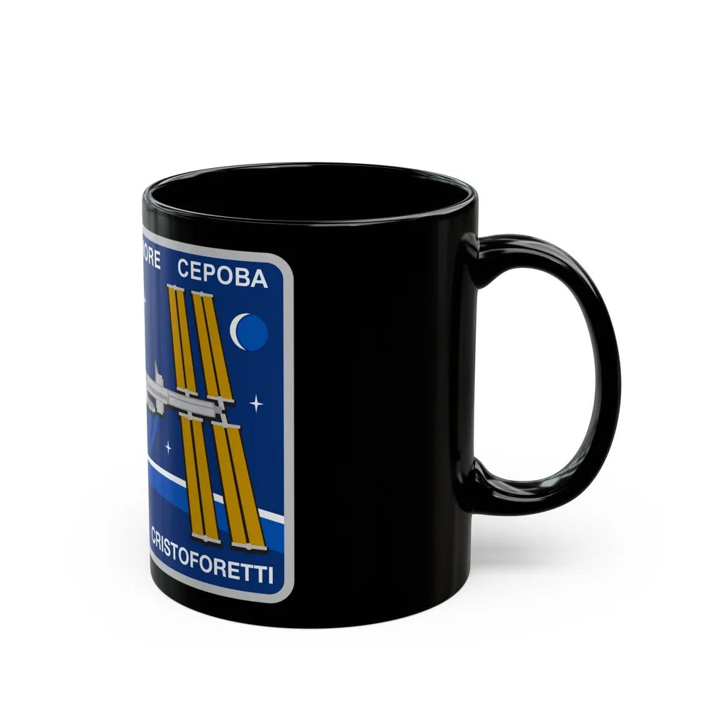 ISS Expedition 42 (NASA) Black Coffee Mug-Go Mug Yourself