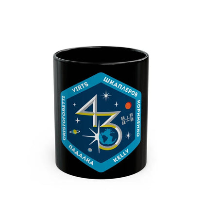 ISS Expedition 43 (NASA) Black Coffee Mug 11oz - Go Mug Yourself