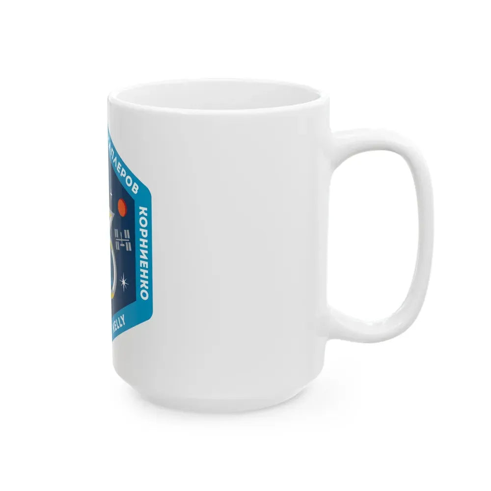 ISS Expedition 43 (NASA) White Coffee Mug - Go Mug Yourself