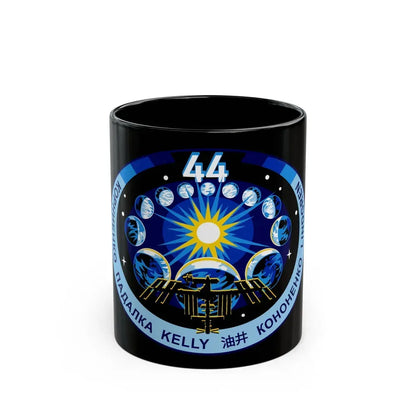 ISS Expedition 44 (NASA) Black Coffee Mug 11oz - Go Mug Yourself