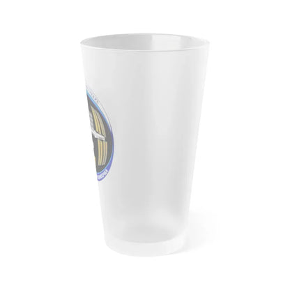 ISS Expedition 47 (NASA) Frosted Pint Glass 16oz - Go Mug Yourself