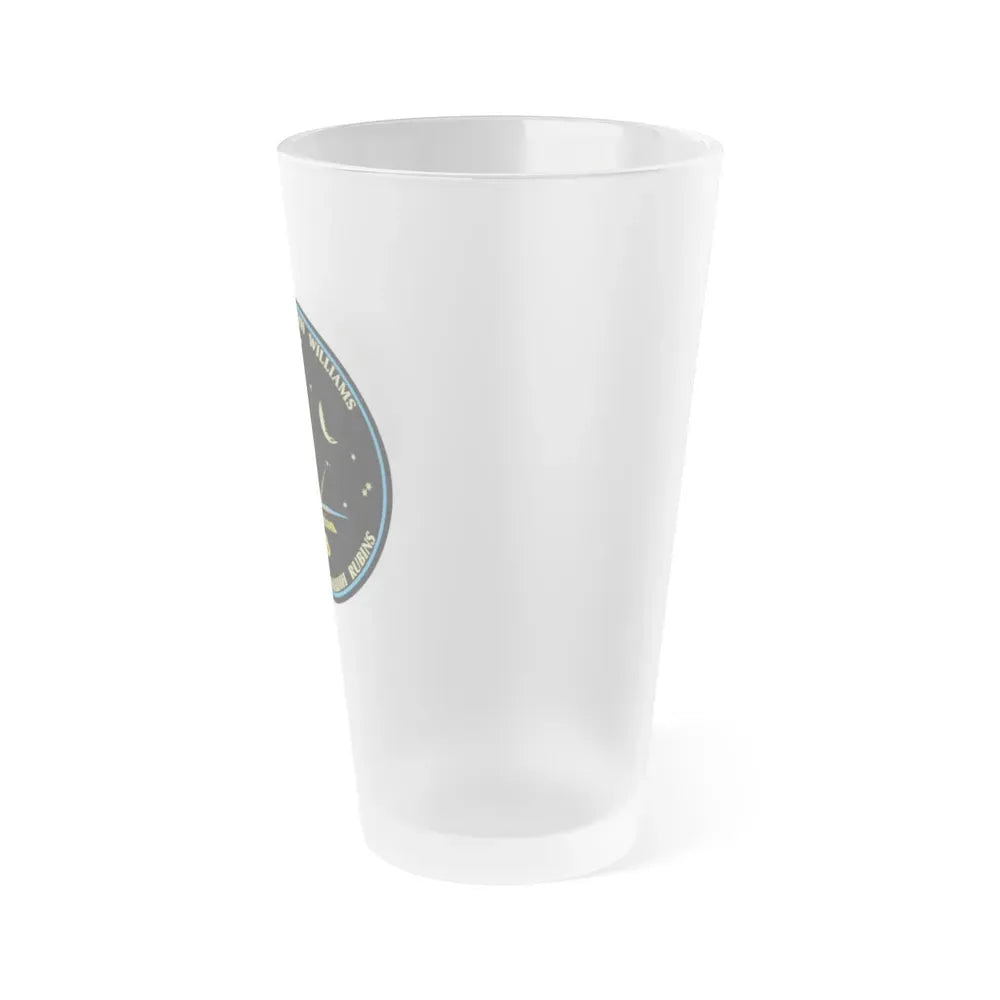 ISS Expedition 48 (NASA) Frosted Pint Glass 16oz - Go Mug Yourself