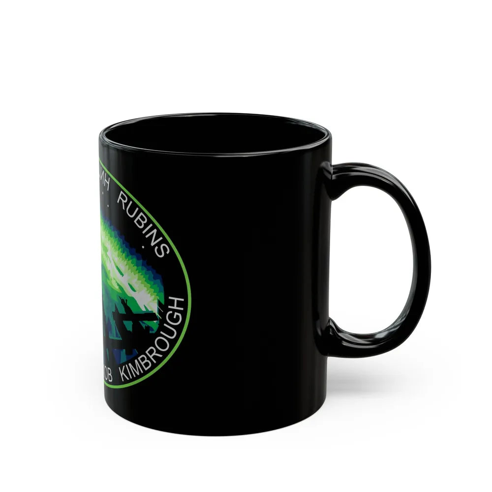 ISS Expedition 49 (NASA) Black Coffee Mug-Go Mug Yourself