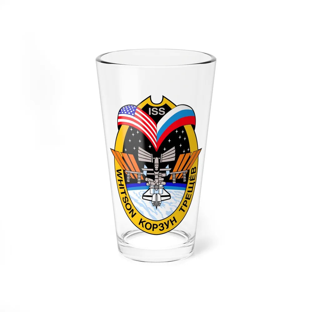 ISS Expedition 5 (NASA) Pint Glass 16oz-16oz-Go Mug Yourself