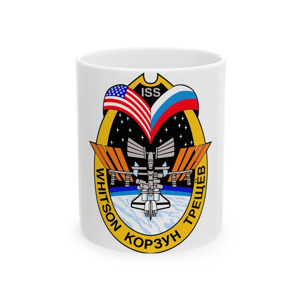 ISS Expedition 5 (NASA) White Coffee Mug-11oz-Go Mug Yourself