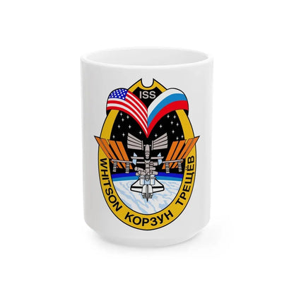 ISS Expedition 5 (NASA) White Coffee Mug 15oz - Go Mug Yourself