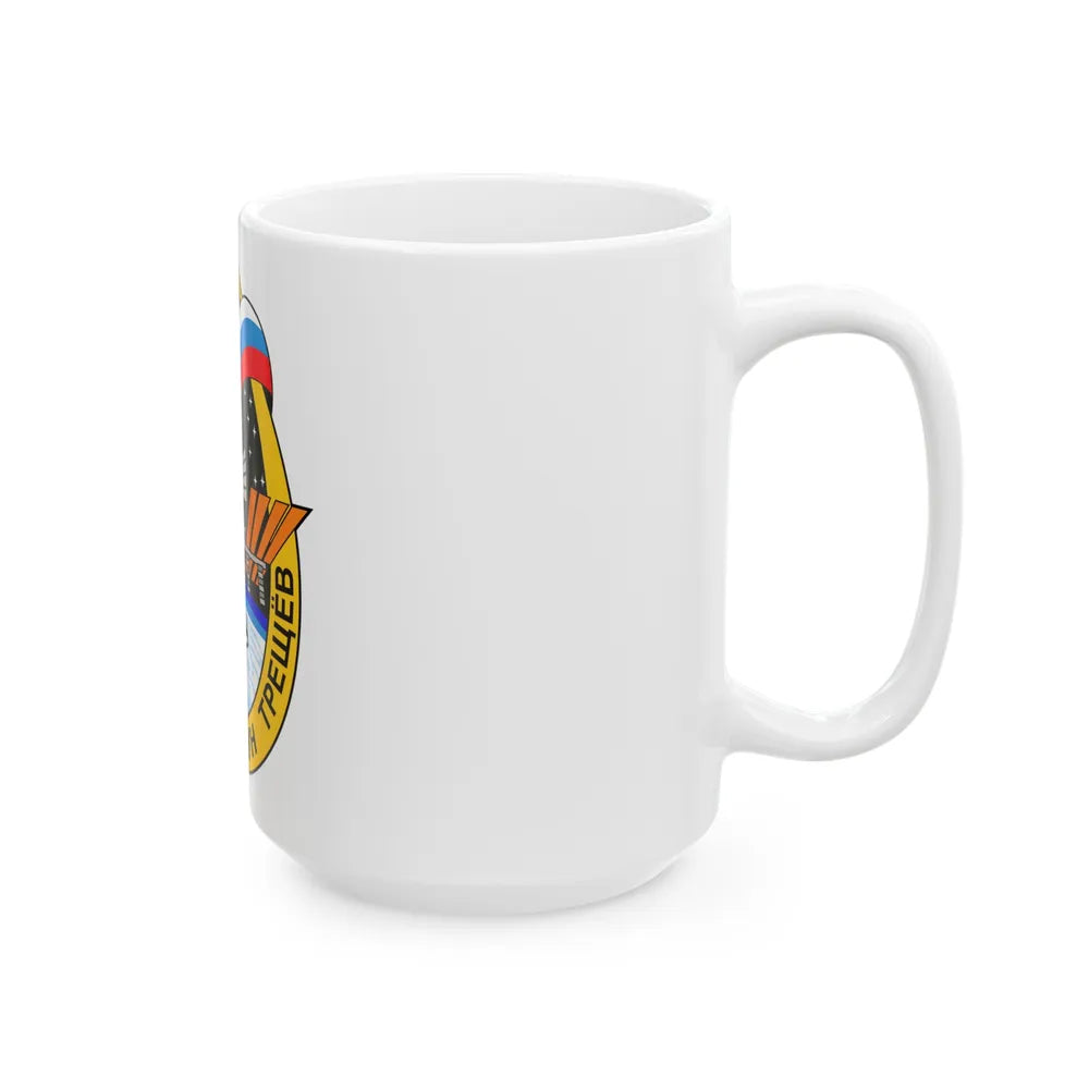 ISS Expedition 5 (NASA) White Coffee Mug-Go Mug Yourself