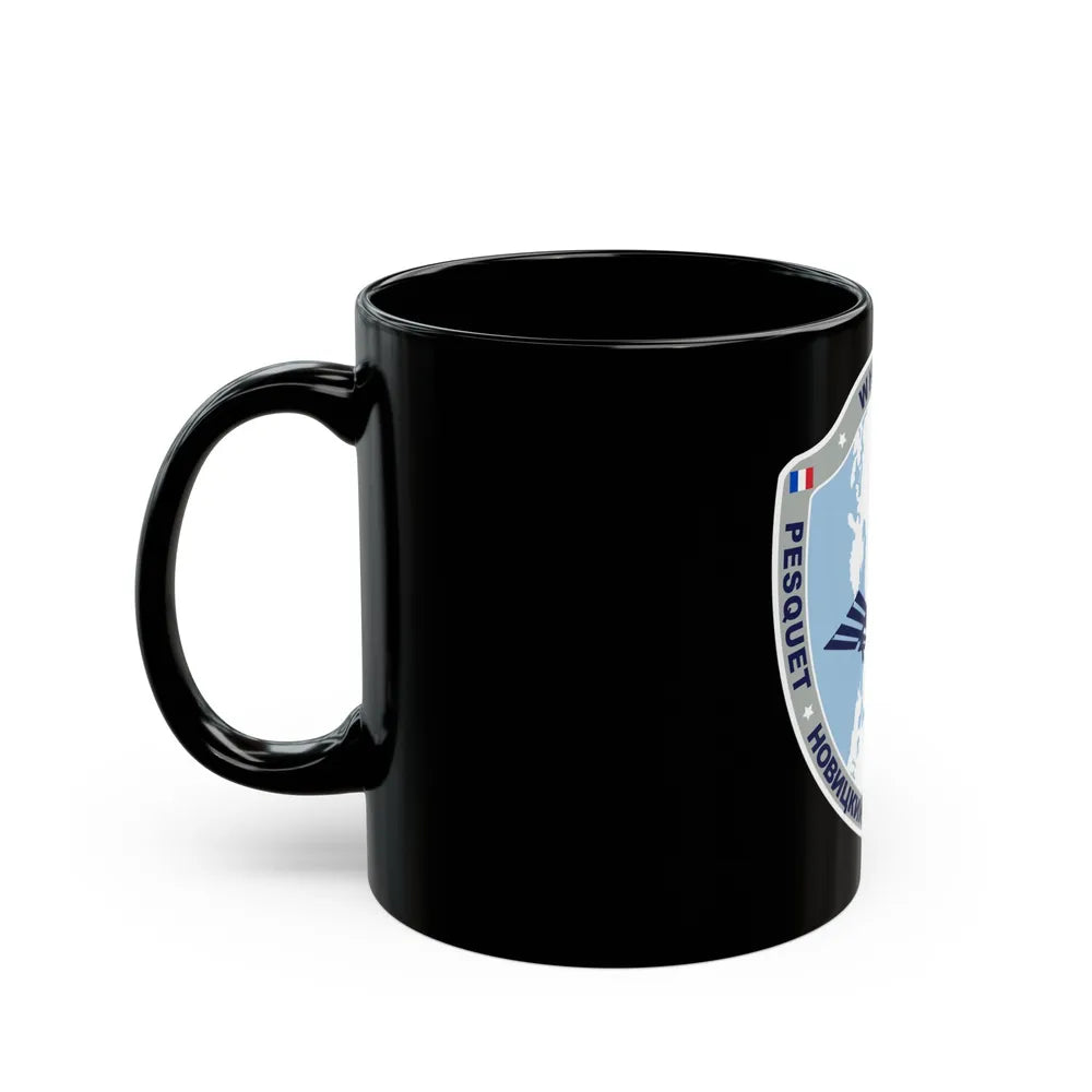 ISS Expedition 51 (NASA) Black Coffee Mug-Go Mug Yourself