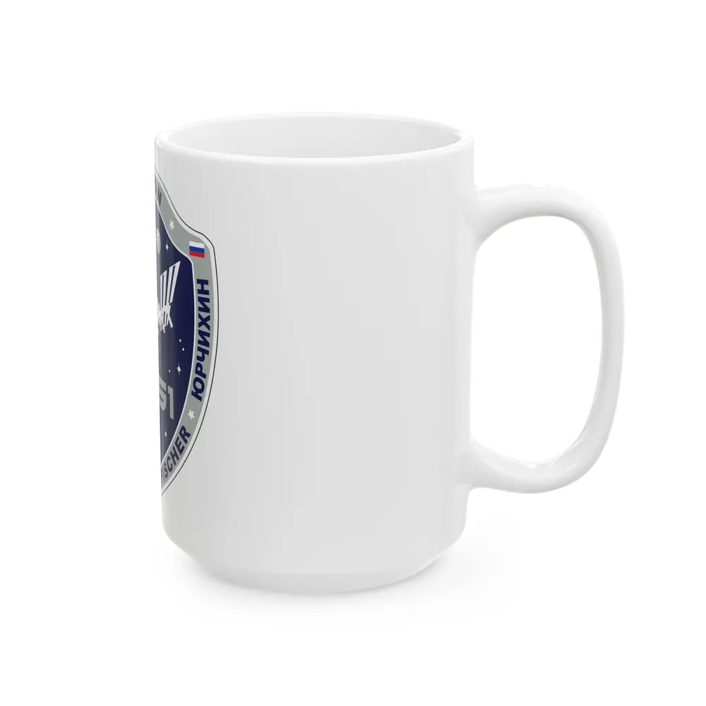 ISS Expedition 51 (NASA) White Coffee Mug-Go Mug Yourself