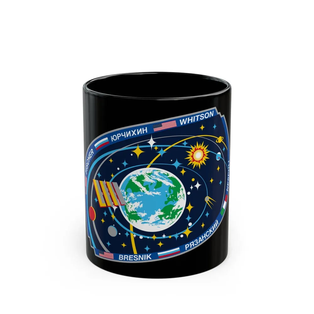 ISS Expedition 52 (NASA) Black Coffee Mug-11oz-Go Mug Yourself