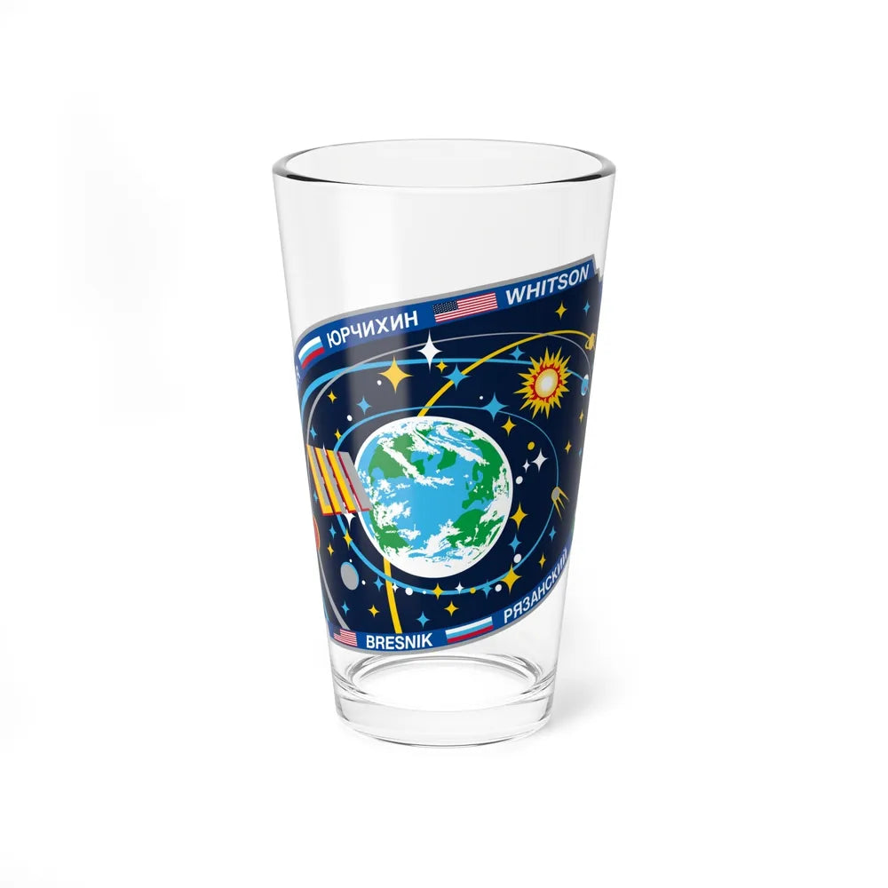 ISS Expedition 52 (NASA) Pint Glass 16oz-16oz-Go Mug Yourself