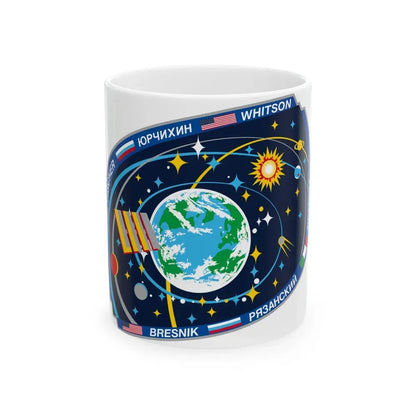 ISS Expedition 52 (NASA) White Coffee Mug 11oz - Go Mug Yourself