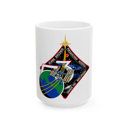 ISS Expedition 53 (NASA) White Coffee Mug-15oz-Go Mug Yourself