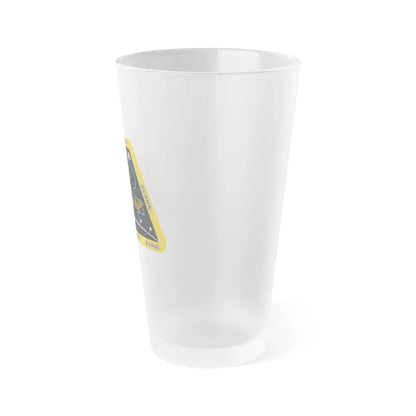 ISS Expedition 54 (NASA) Frosted Pint Glass 16oz - Go Mug Yourself