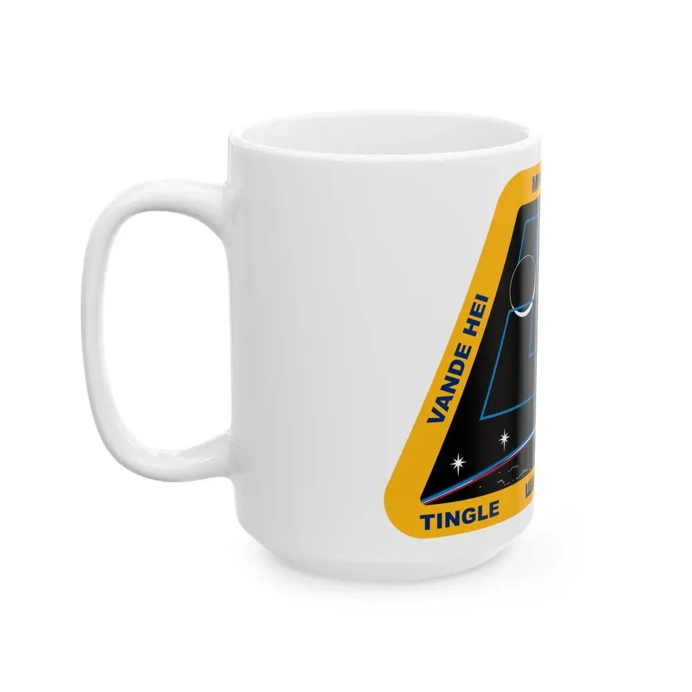 ISS Expedition 54 (NASA) White Coffee Mug - Go Mug Yourself