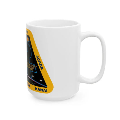 ISS Expedition 54 (NASA) White Coffee Mug-Go Mug Yourself