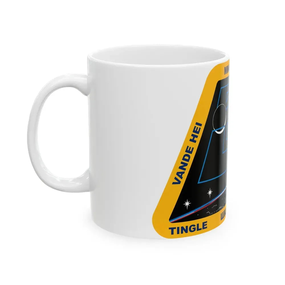 ISS Expedition 54 (NASA) White Coffee Mug - Go Mug Yourself