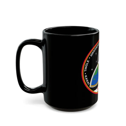 ISS Expedition 55 (NASA) Black Coffee Mug-Go Mug Yourself