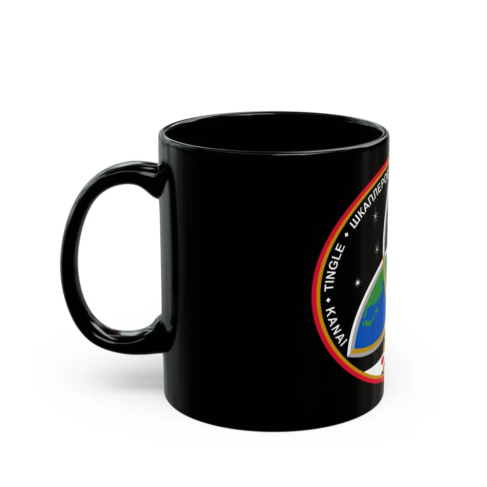 ISS Expedition 55 (NASA) Black Coffee Mug-Go Mug Yourself