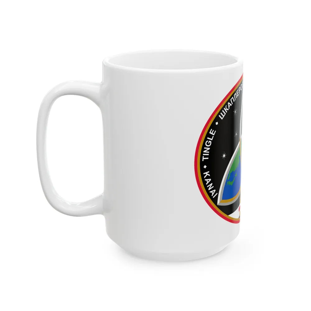 ISS Expedition 55 (NASA) White Coffee Mug-Go Mug Yourself