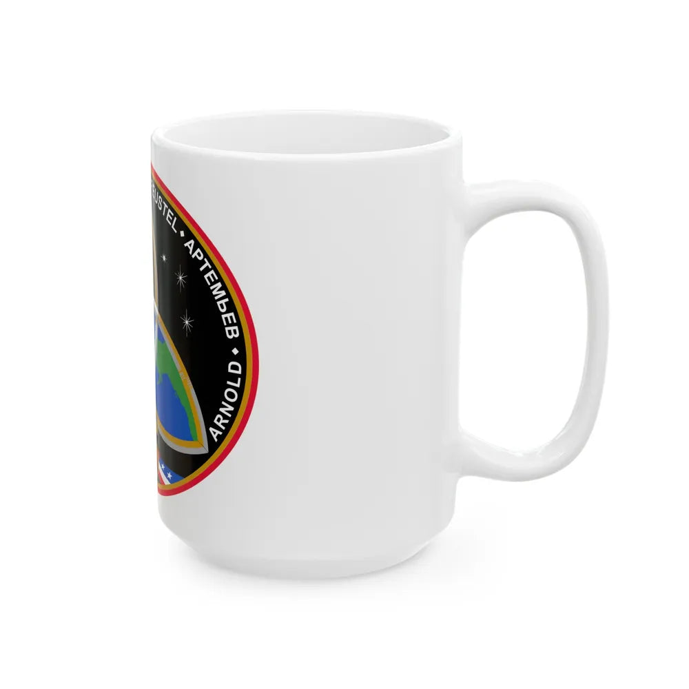 ISS Expedition 55 (NASA) White Coffee Mug-Go Mug Yourself