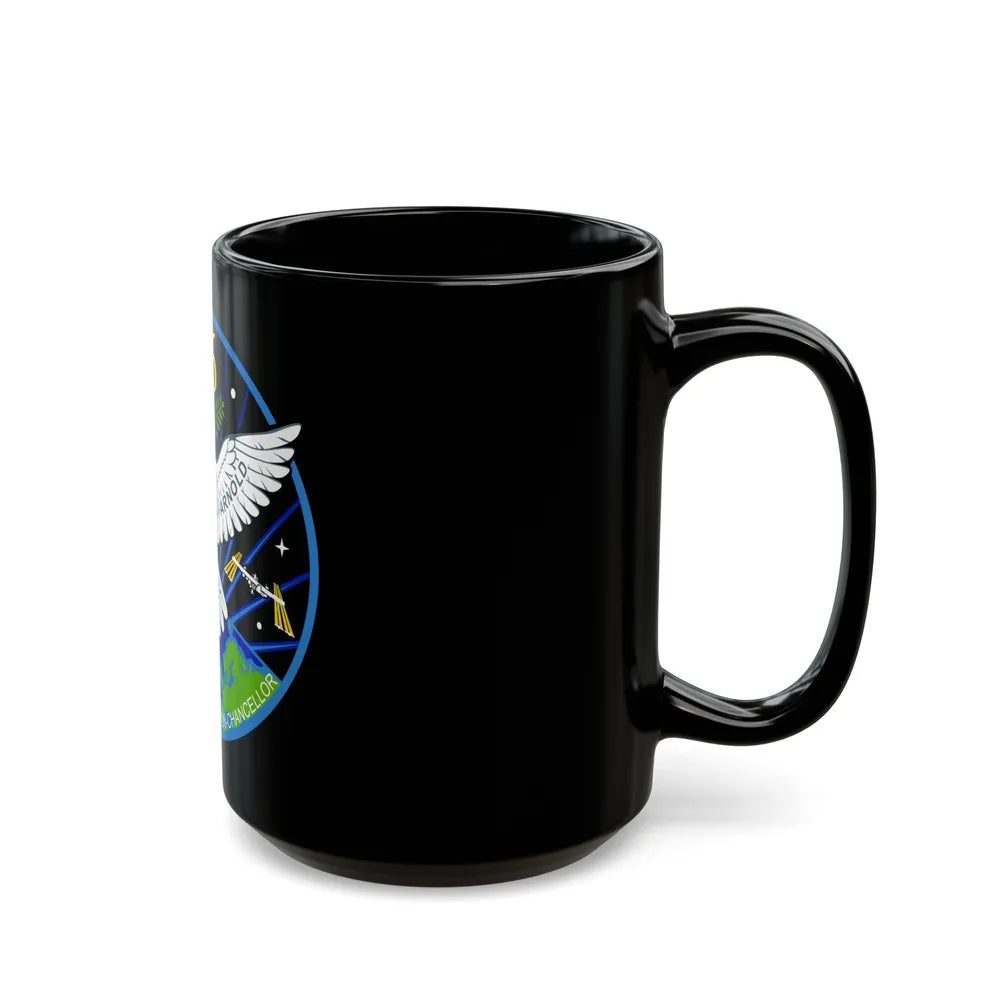 ISS Expedition 56 (NASA) Black Coffee Mug-Go Mug Yourself