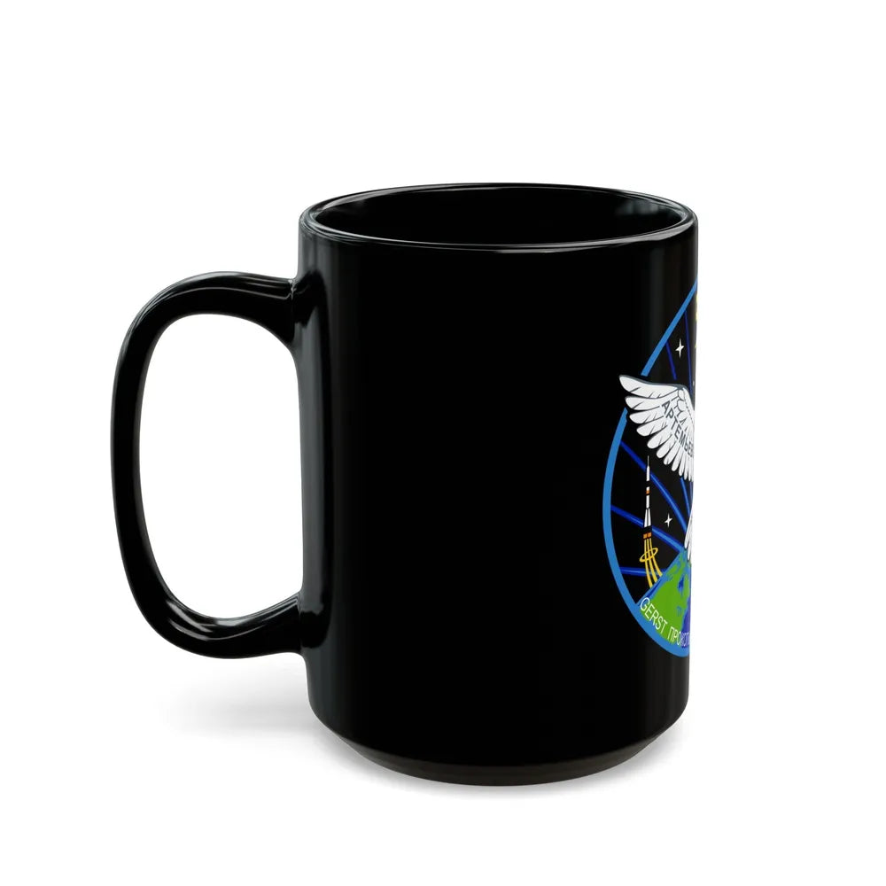 ISS Expedition 56 (NASA) Black Coffee Mug-Go Mug Yourself