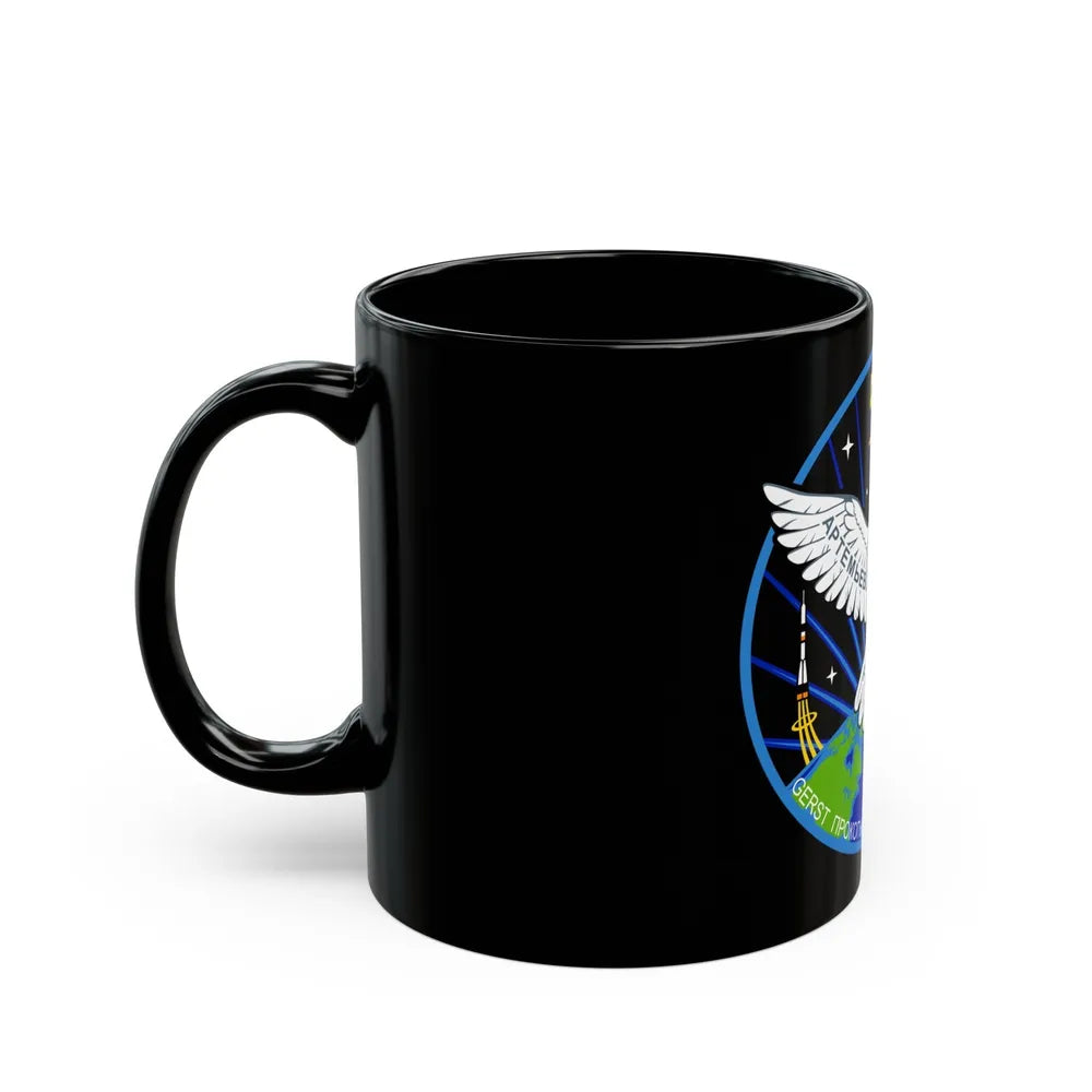 ISS Expedition 56 (NASA) Black Coffee Mug-Go Mug Yourself