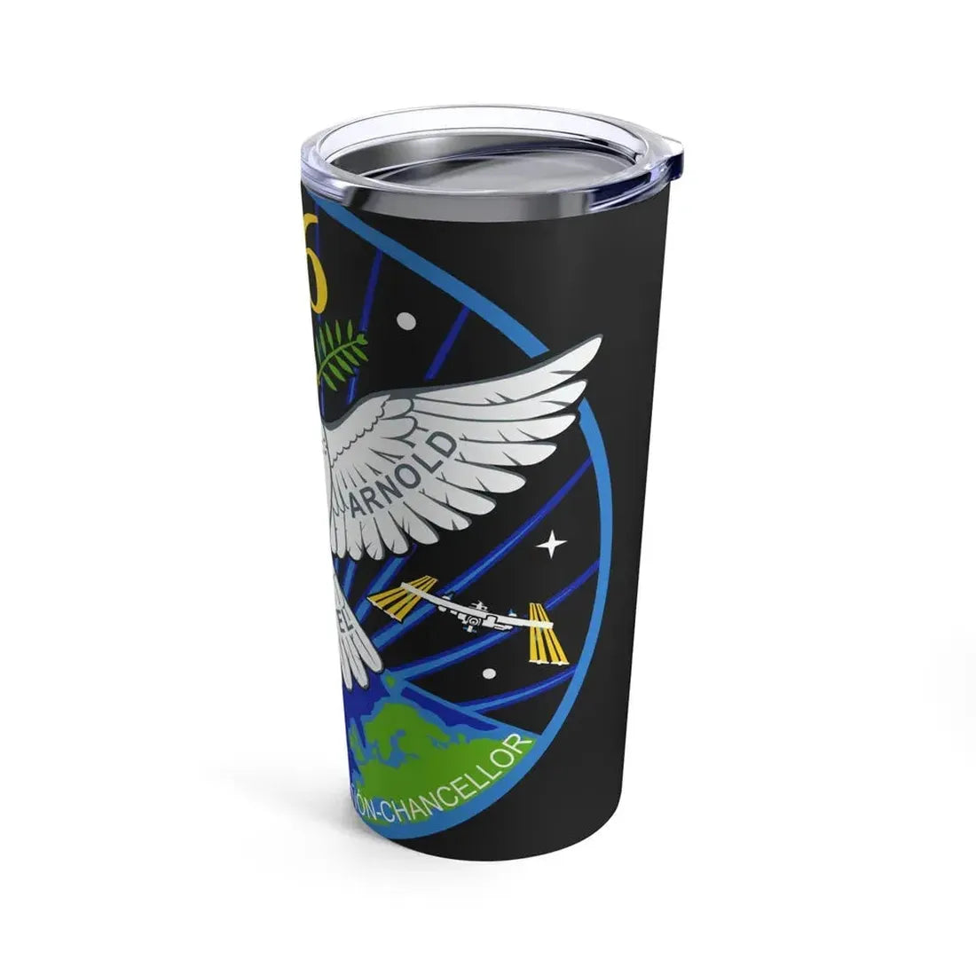 ISS Expedition 56 (NASA) Tumbler 20oz - Go Mug Yourself