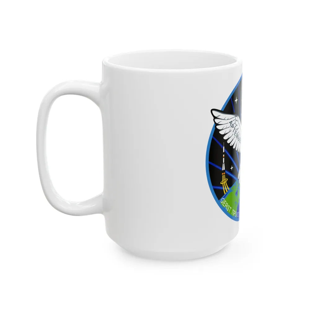 ISS Expedition 56 (NASA) White Coffee Mug-Go Mug Yourself