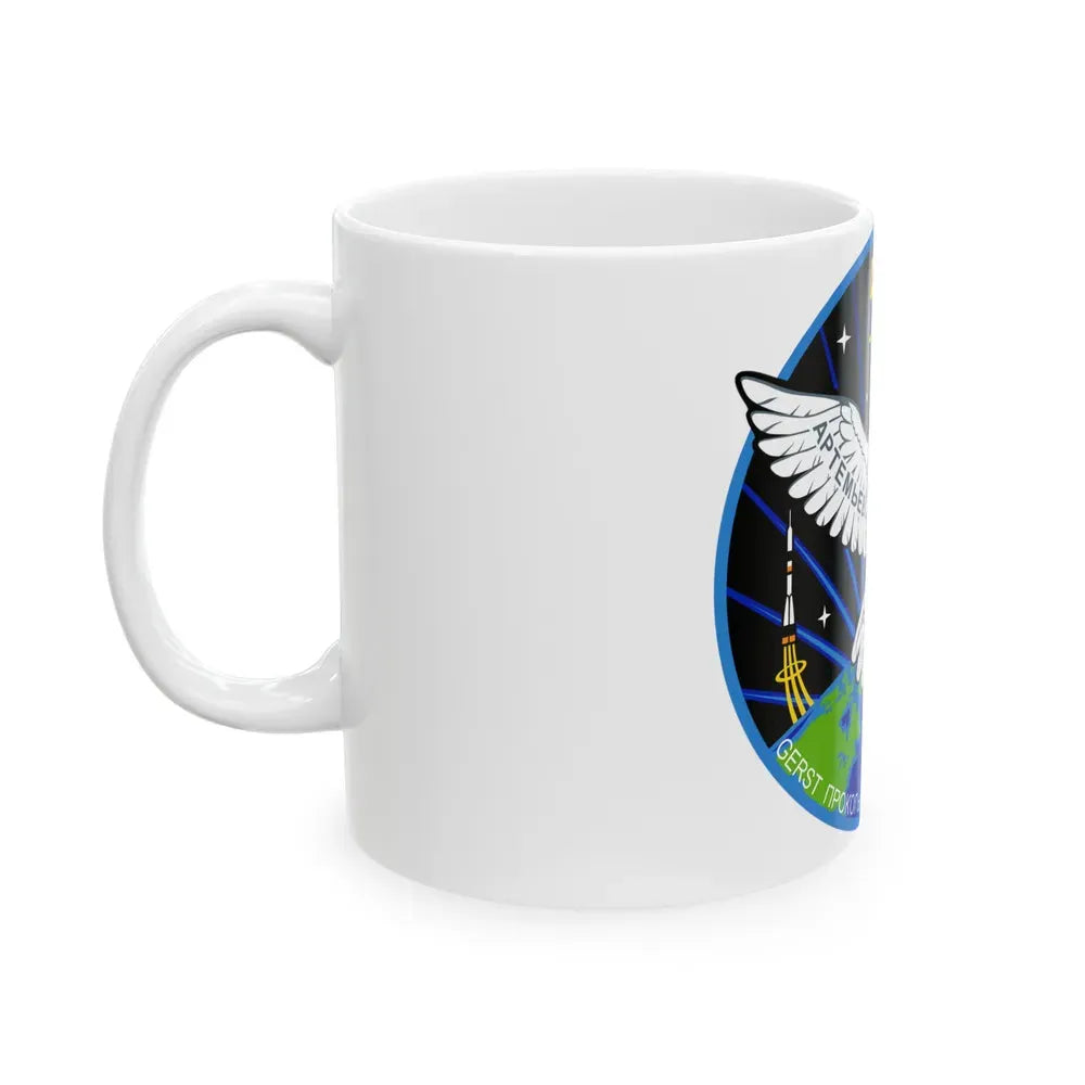 ISS Expedition 56 (NASA) White Coffee Mug - Go Mug Yourself