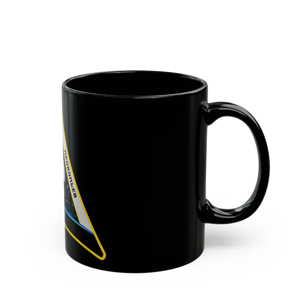 ISS Expedition 57 (NASA) Black Coffee Mug-Go Mug Yourself