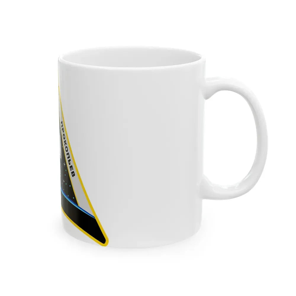 ISS Expedition 57 (NASA) White Coffee Mug - Go Mug Yourself