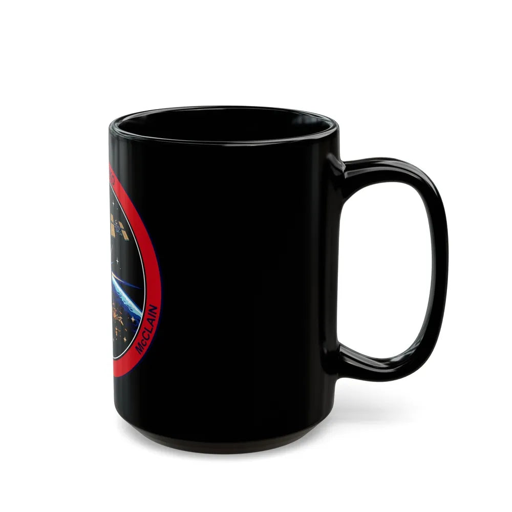 ISS Expedition 58 (NASA) Black Coffee Mug-Go Mug Yourself