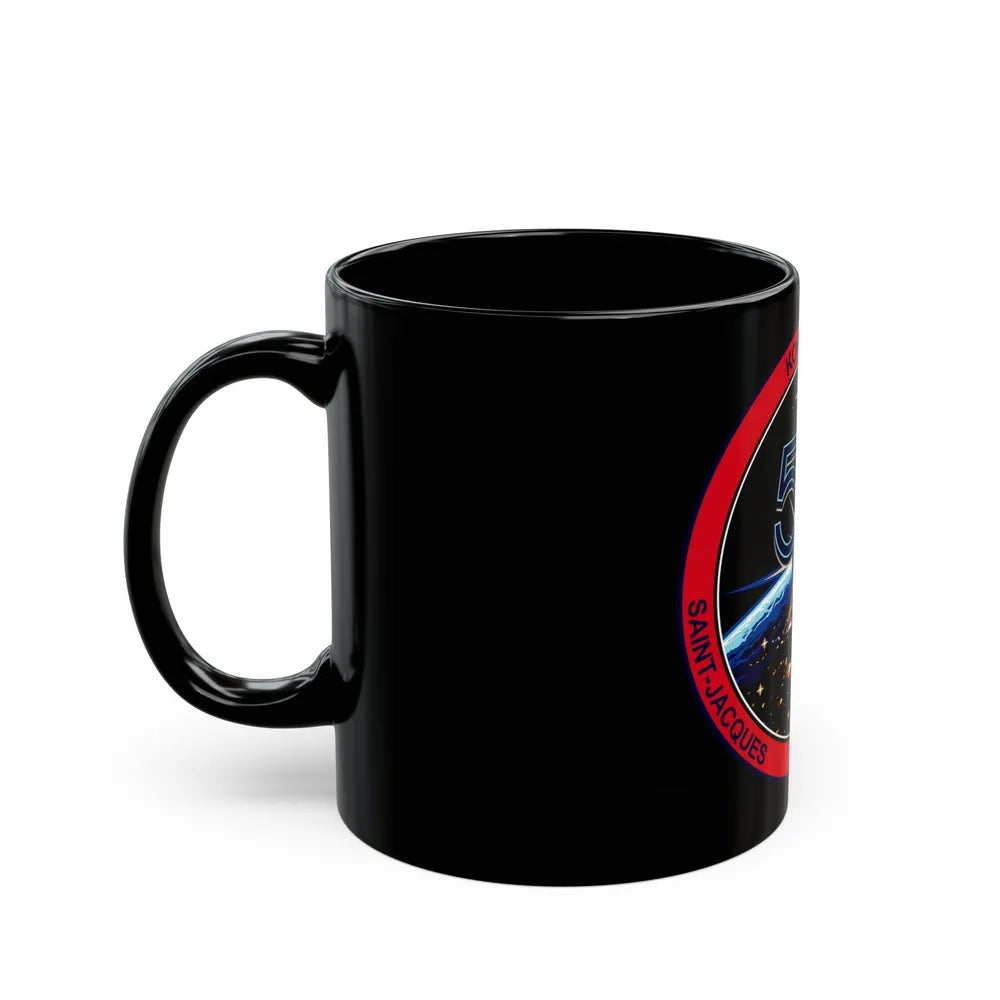 ISS Expedition 58 (NASA) Black Coffee Mug-Go Mug Yourself