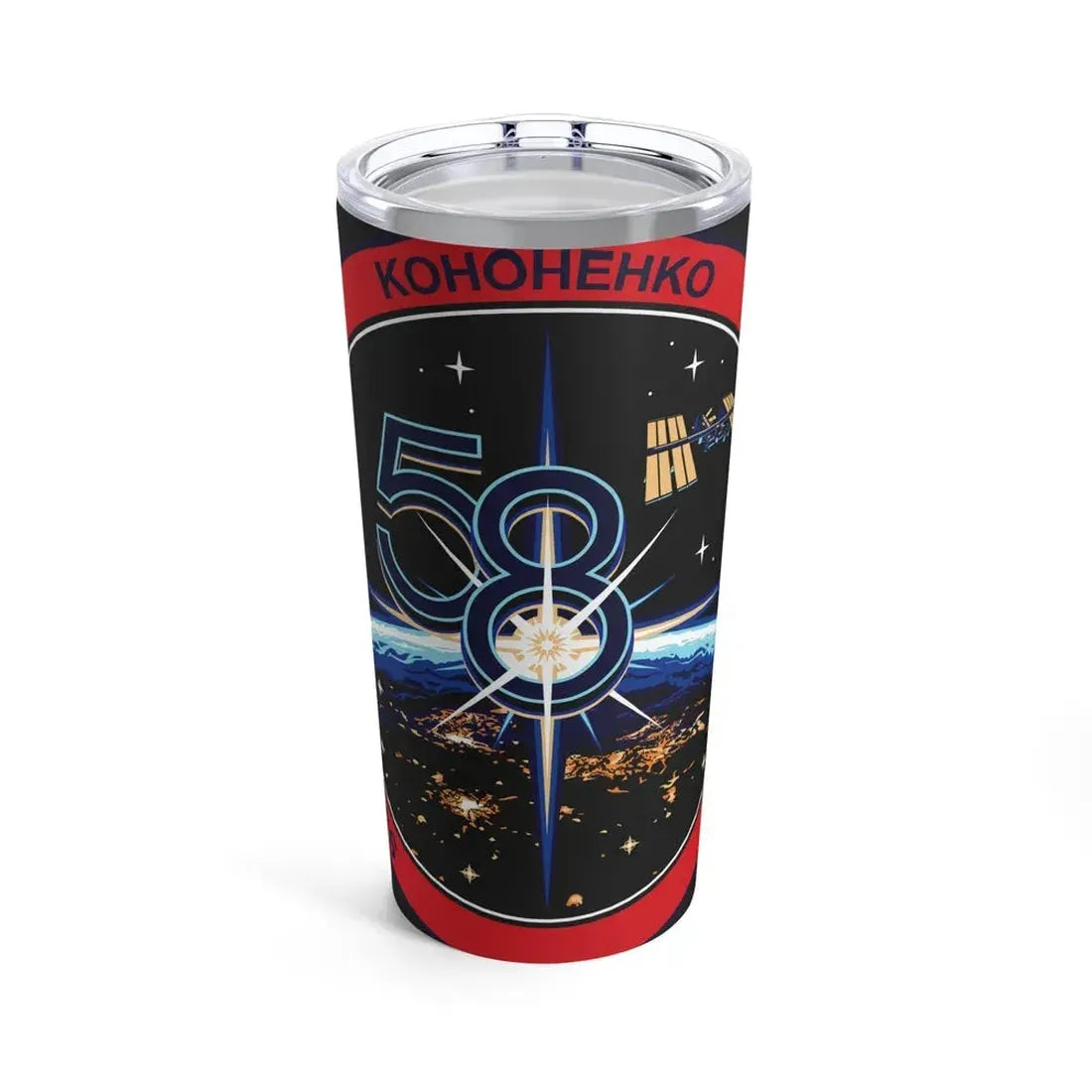 ISS Expedition 58 (NASA) Tumbler 20oz 20oz - Go Mug Yourself