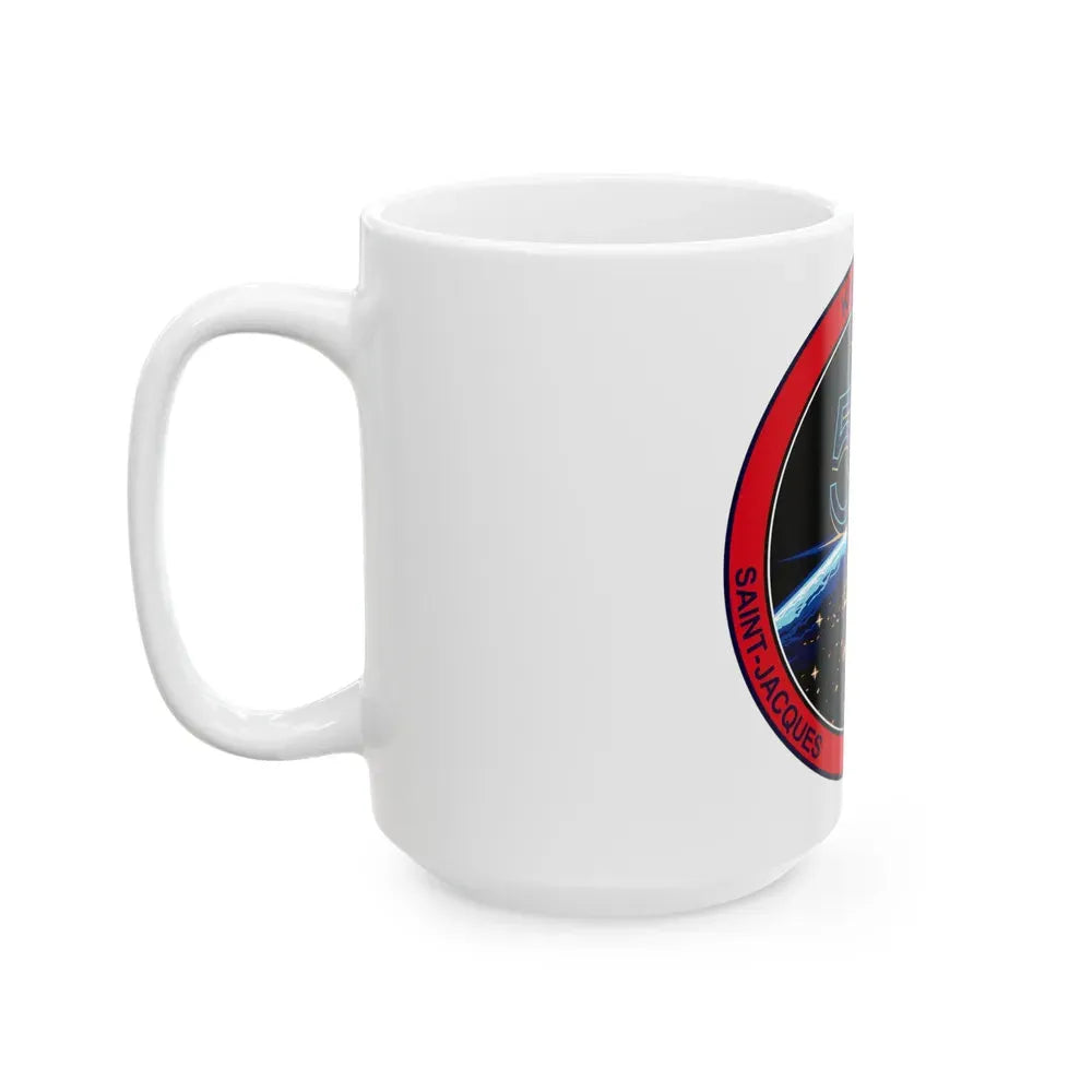 ISS Expedition 58 (NASA) White Coffee Mug - Go Mug Yourself