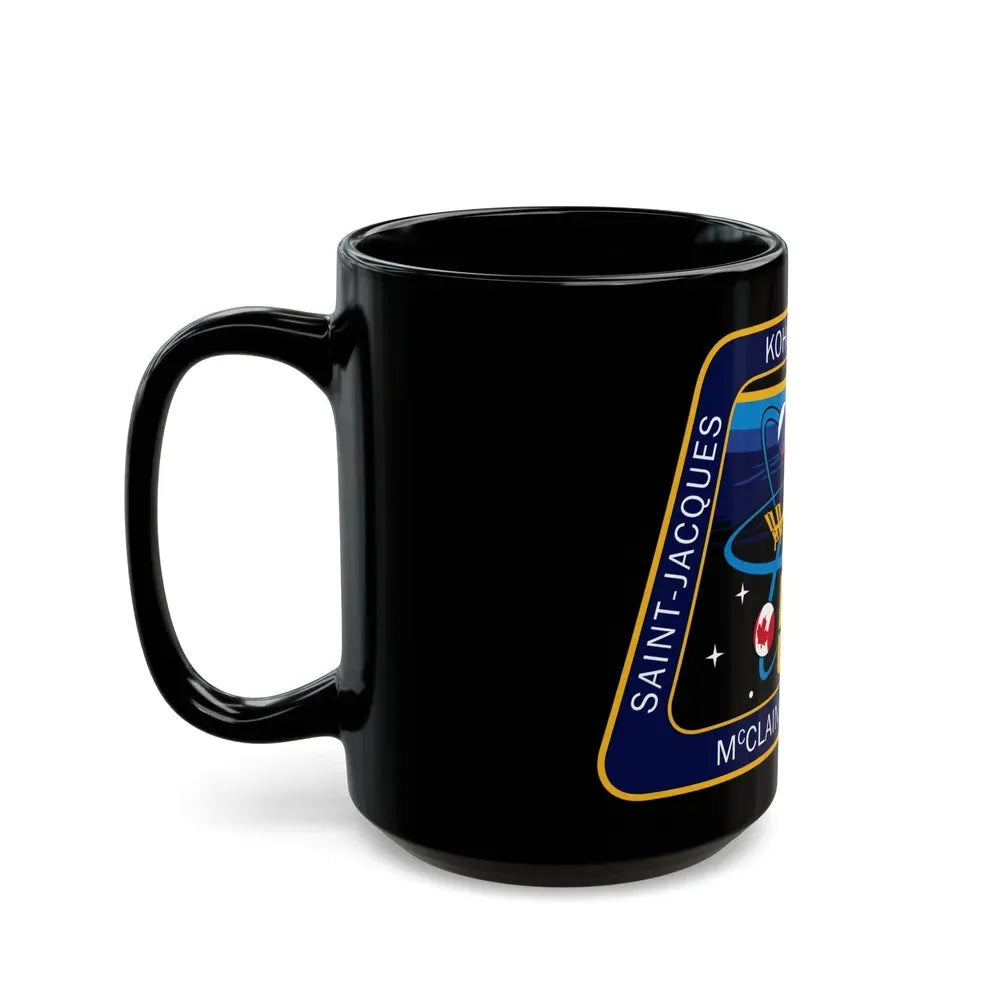 ISS Expedition 59 (NASA) Black Coffee Mug - Go Mug Yourself