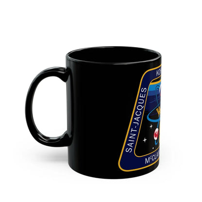 ISS Expedition 59 (NASA) Black Coffee Mug-Go Mug Yourself