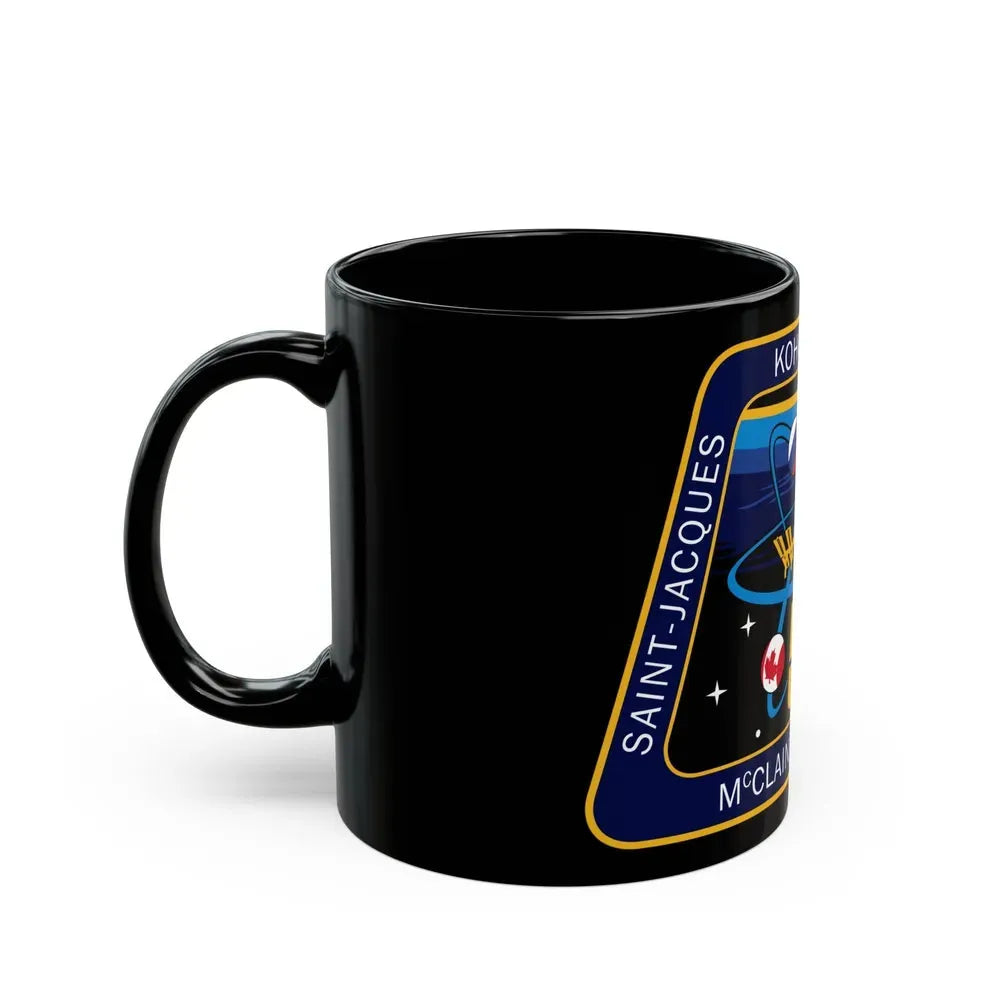 ISS Expedition 59 (NASA) Black Coffee Mug - Go Mug Yourself