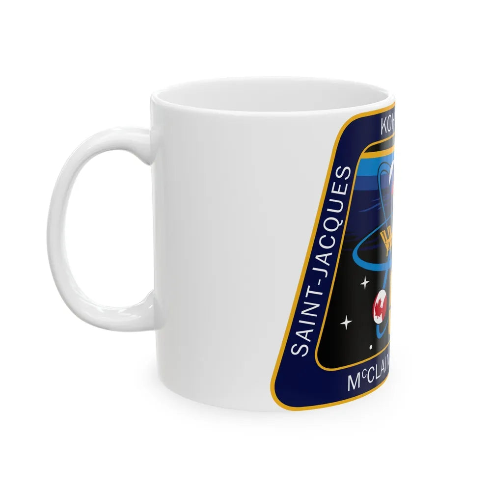 ISS Expedition 59 (NASA) White Coffee Mug-Go Mug Yourself